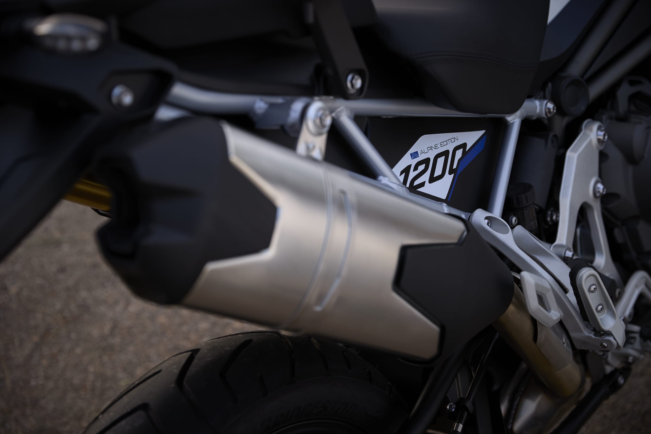 Tiger 1200 Alpine Edition Silencer