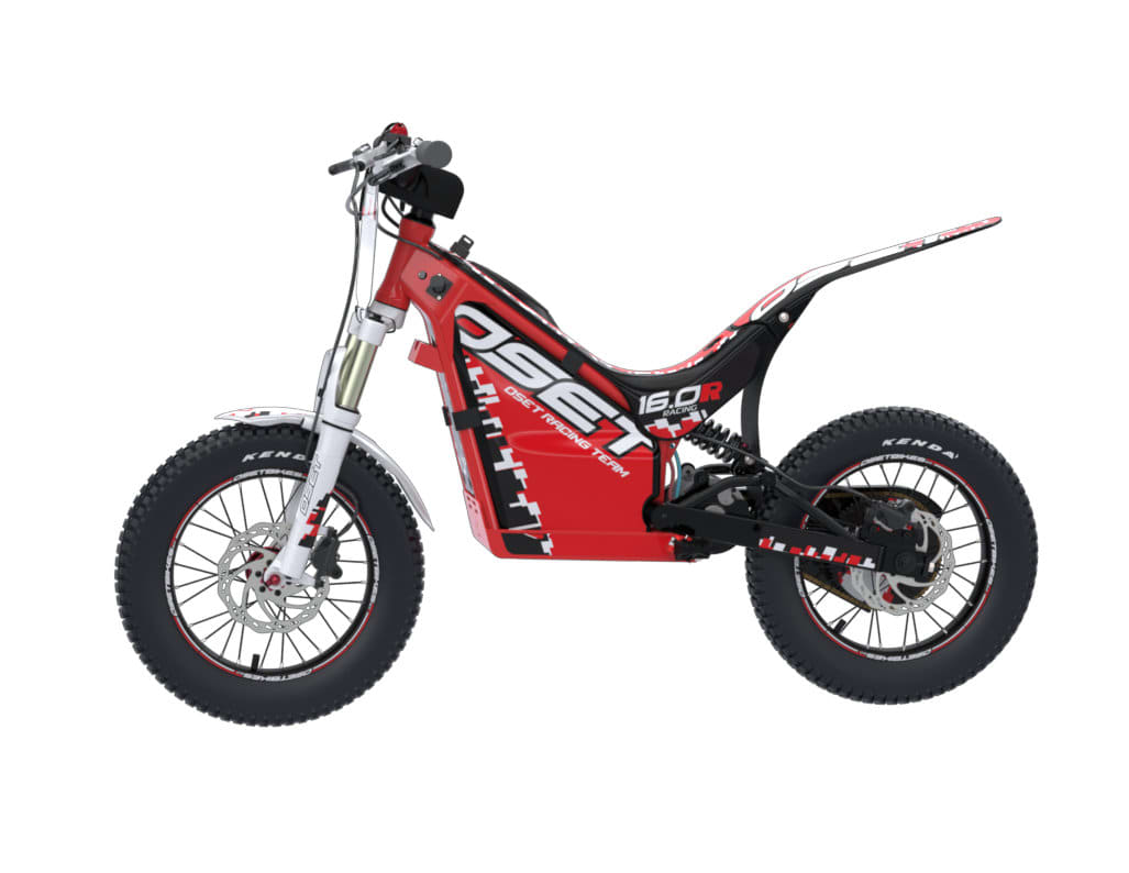 Static shot of the OSET 16.0R bike