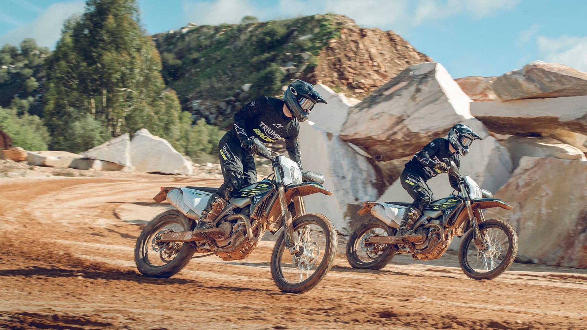 2025 — UN NOUVEAU CHAPITRE EN ENDURO Triumph TF 250-E et TF 450-E