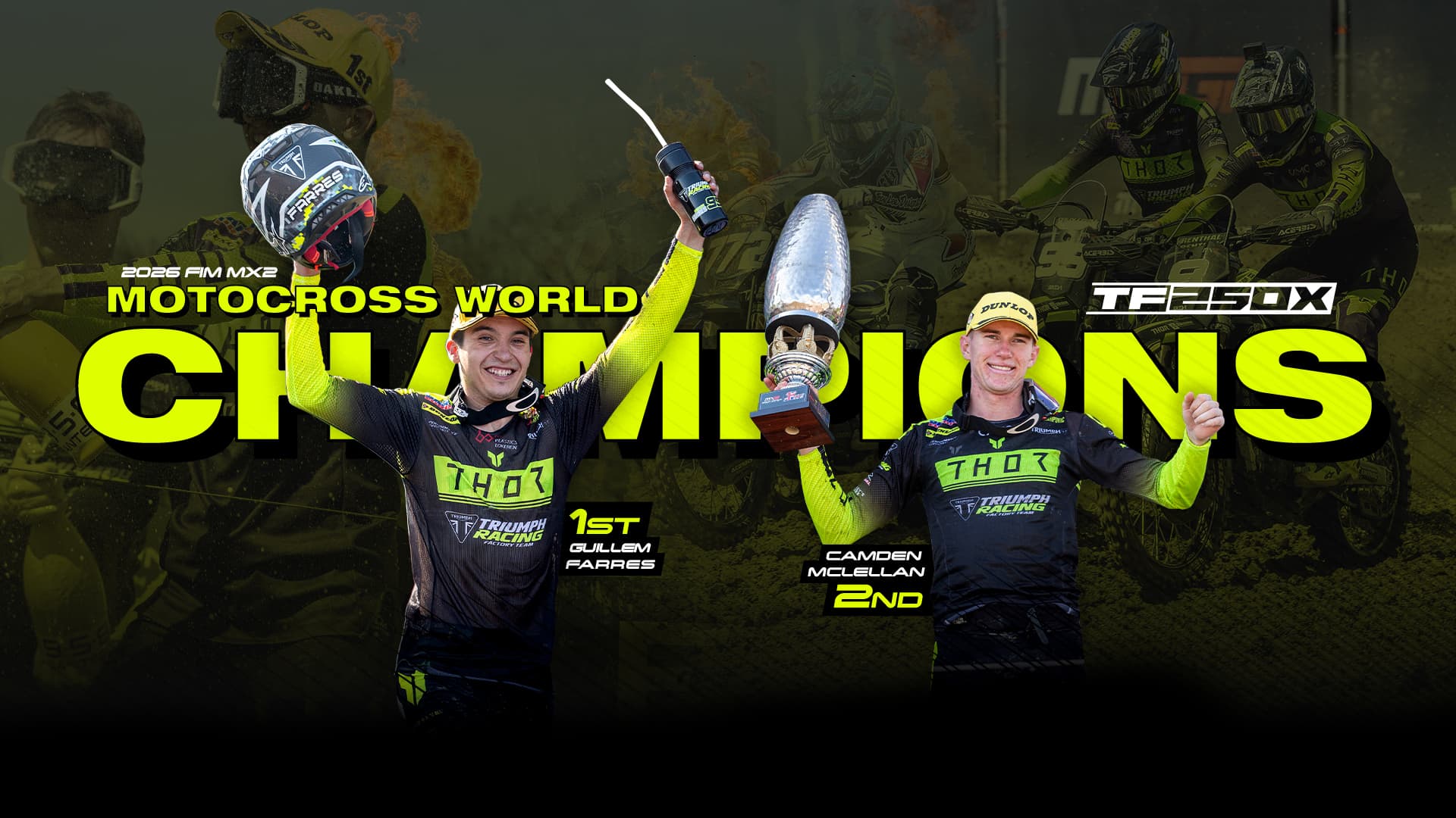 2026 MX2 Triumph Winners