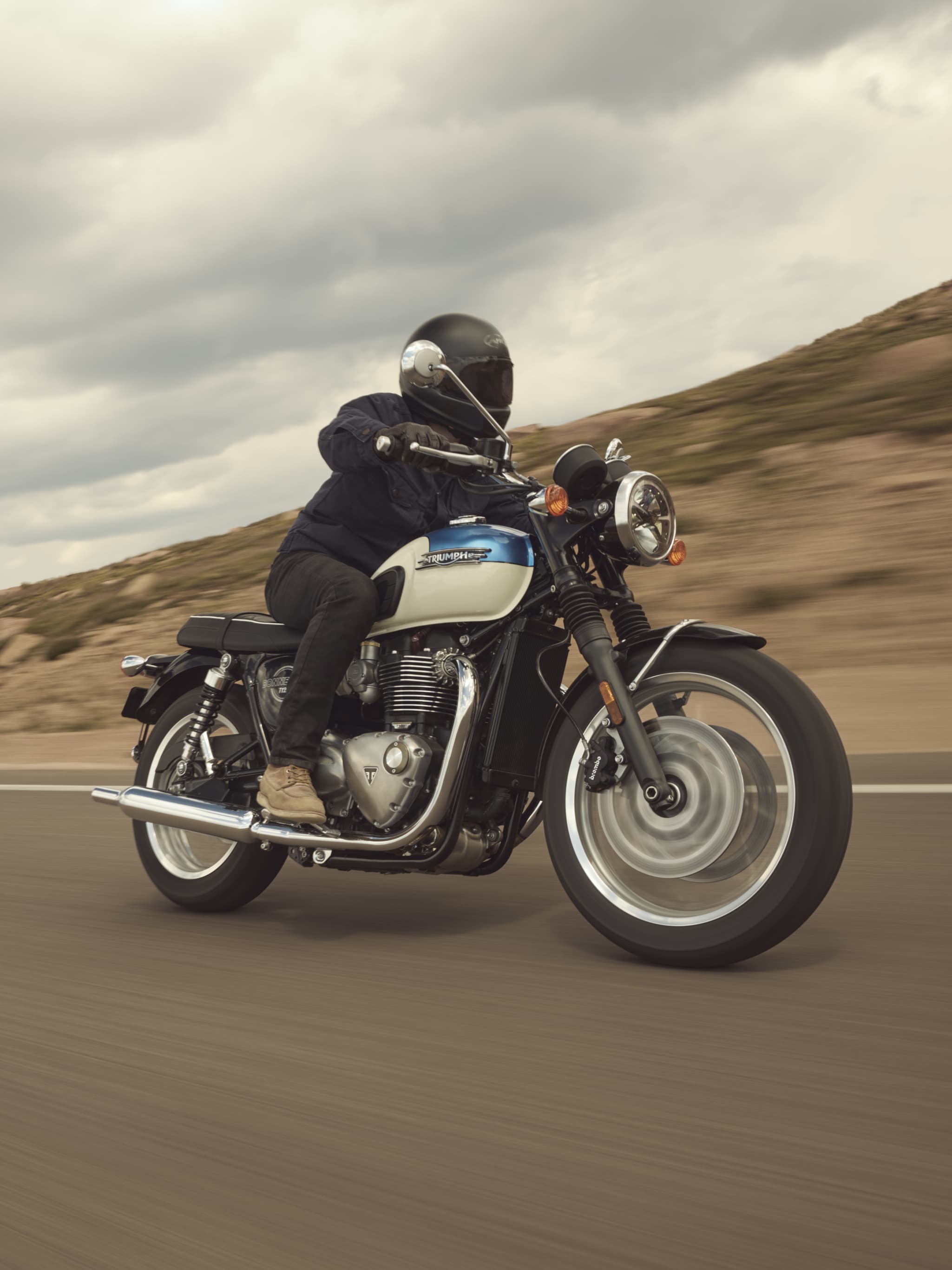 Triumph Bonneville T120 motorcycle