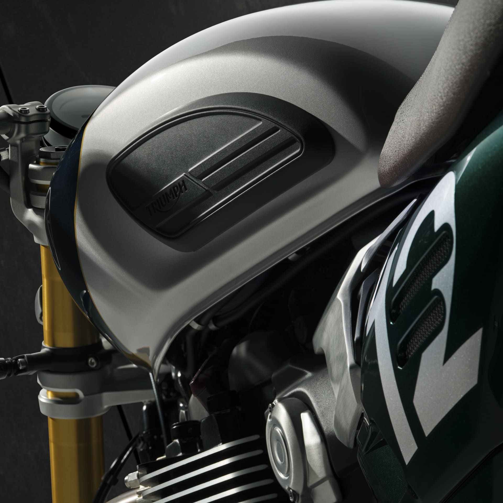 Demi-guidons de la Speed Twin 1200 Cafe Racer