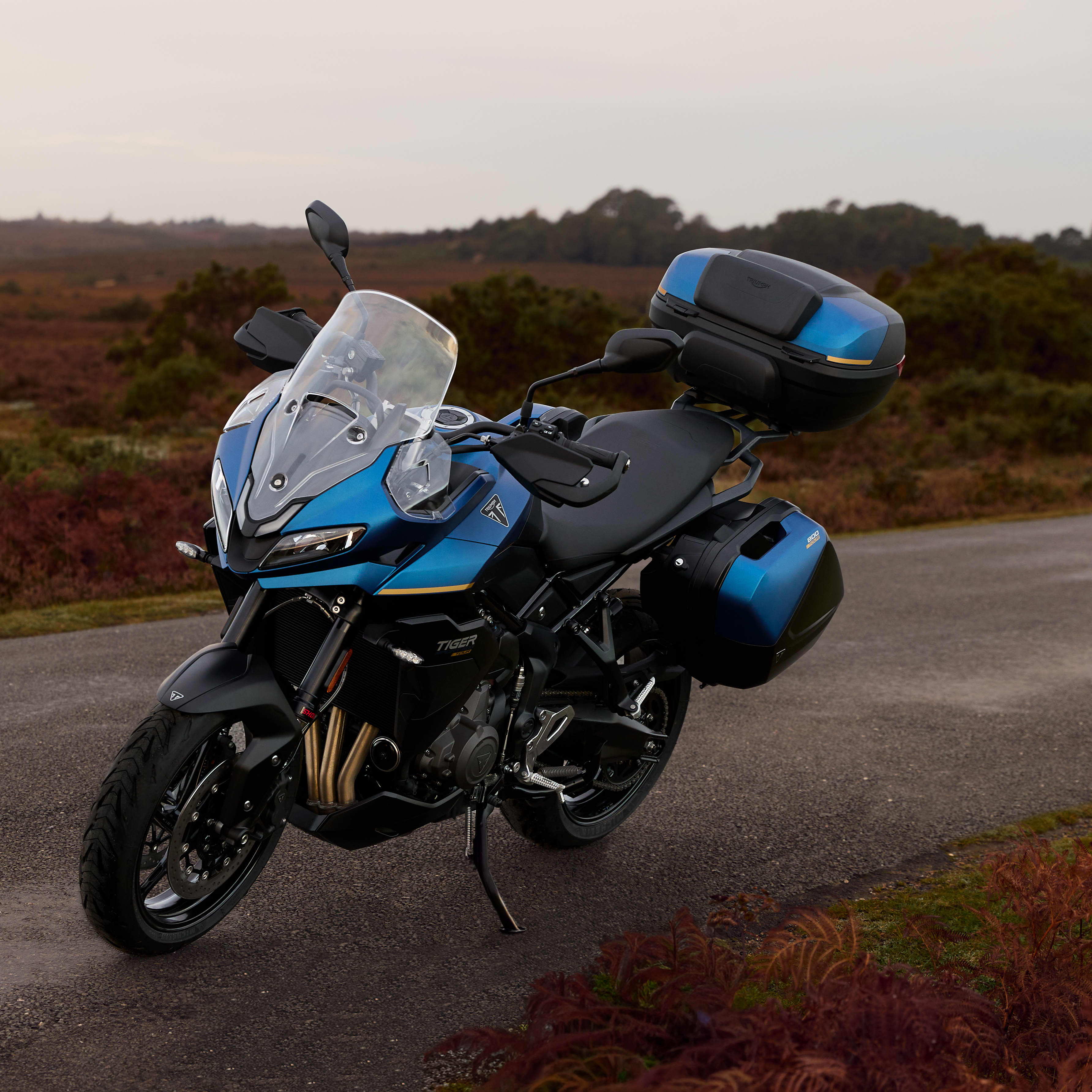 Pure exhilaration with the Triumph triple advantage.