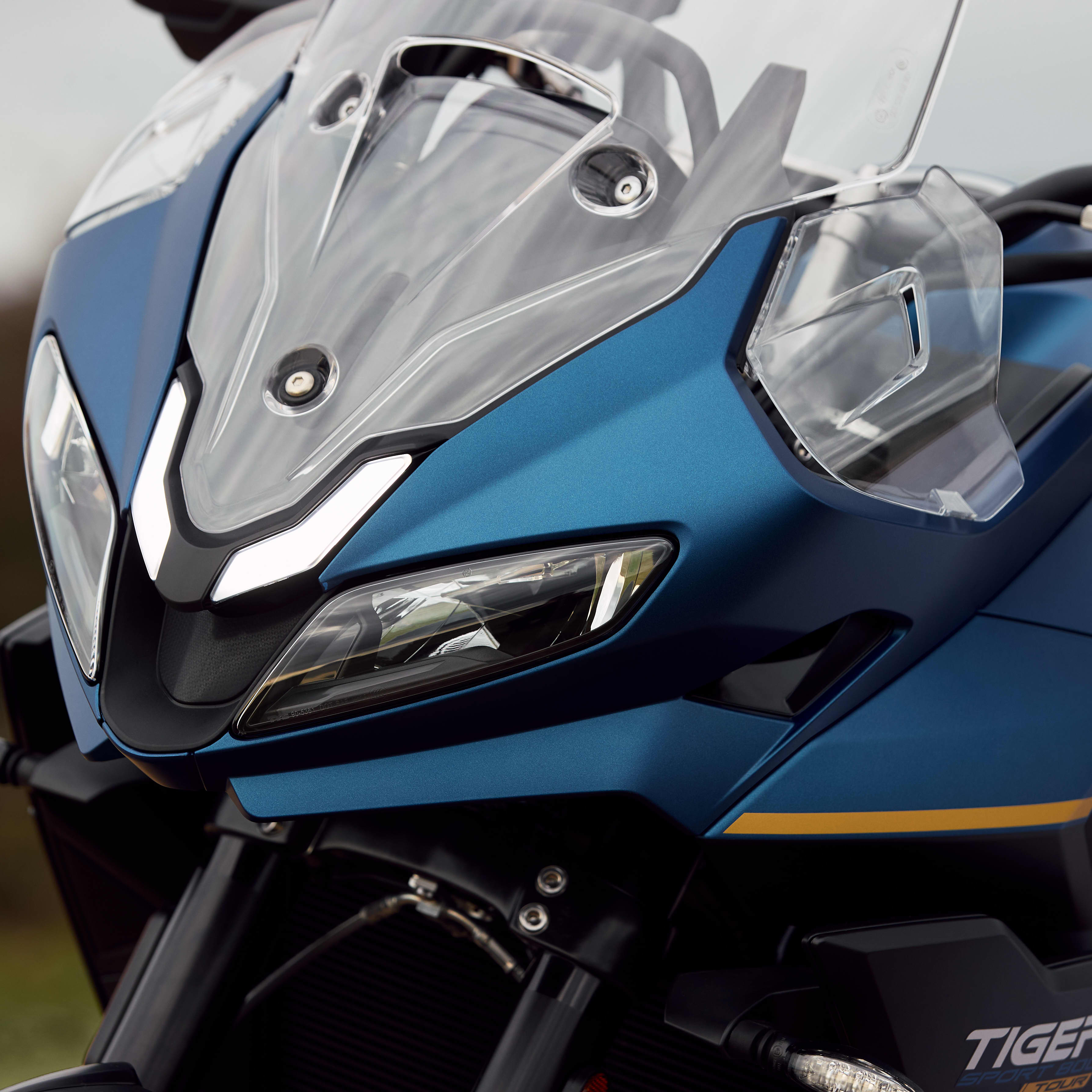 Packed with technology keeping you in control on every ride, the 800 Tour is loaded with features from Optimised Cornering ABS, Triumph Shift Assist, ride-by-wire and switchable Optimised Cornering Traction Control.