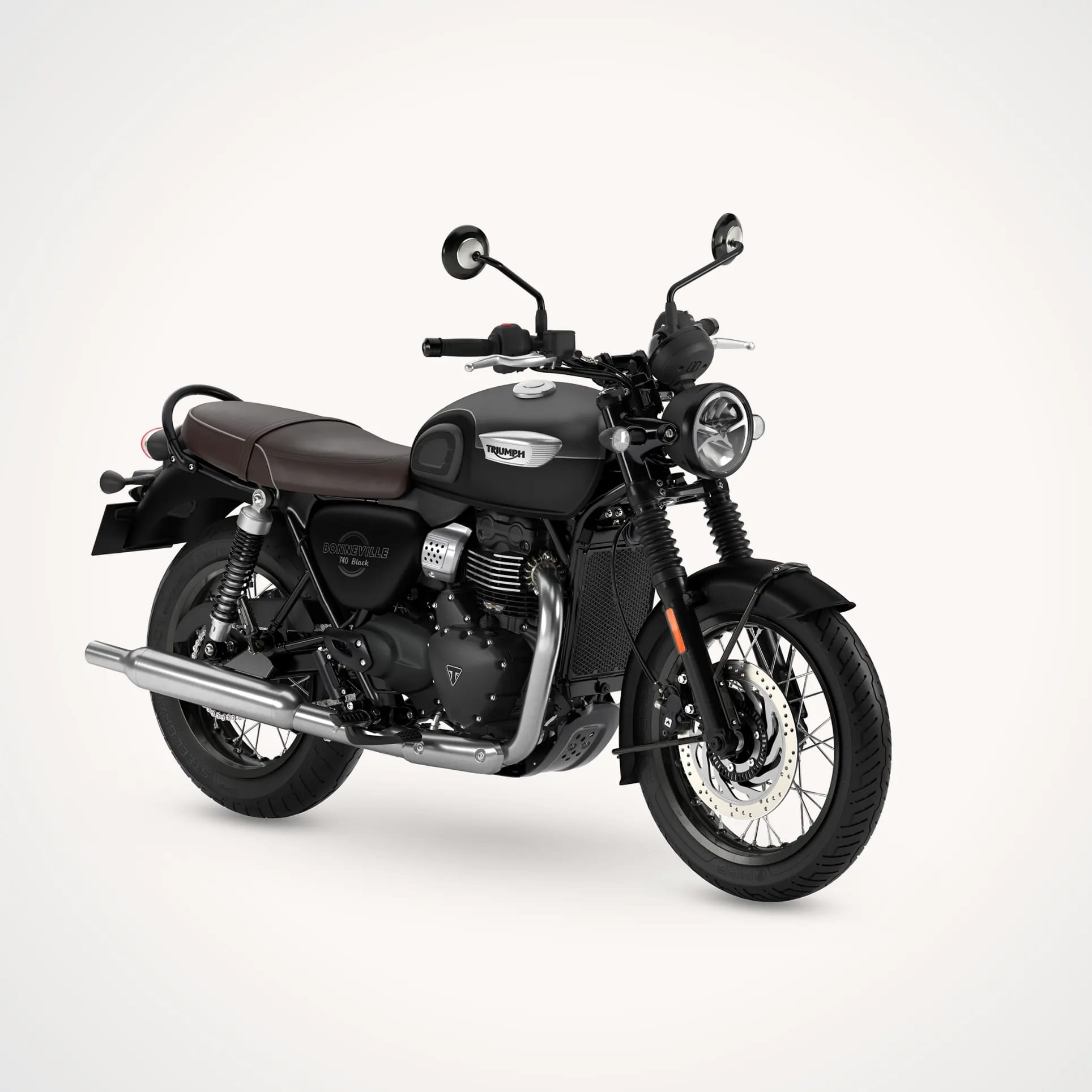 トライアンフ ストリート　スクランブル　ボンネビル Bonneville T40 Black | 400 cc Modern Classics | Triumph Motorcycles