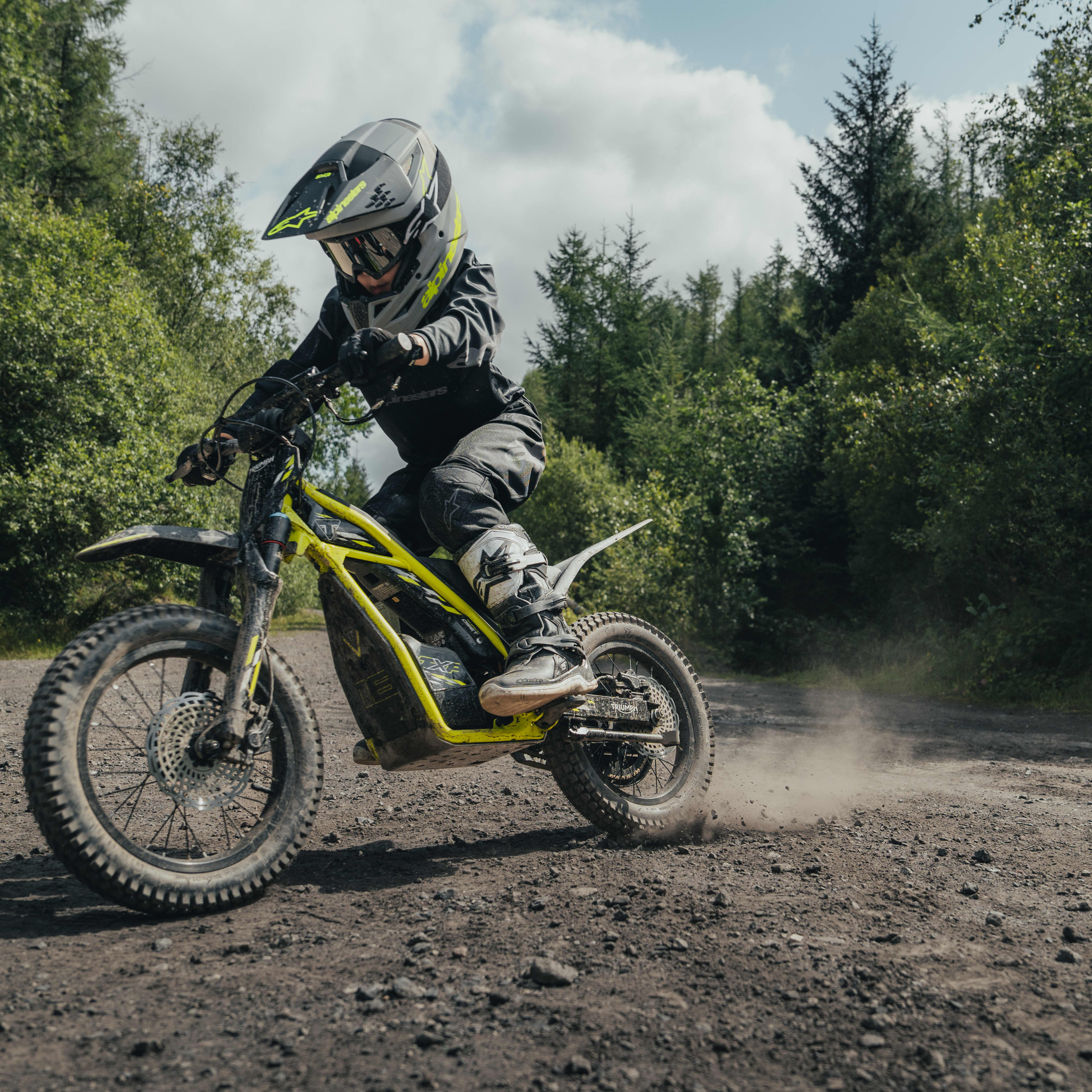 With increased torque, adjustable controls, and Triumph-tuned delivery, the TXP-16 supports confident riding progression for children aged 5 to 7.
