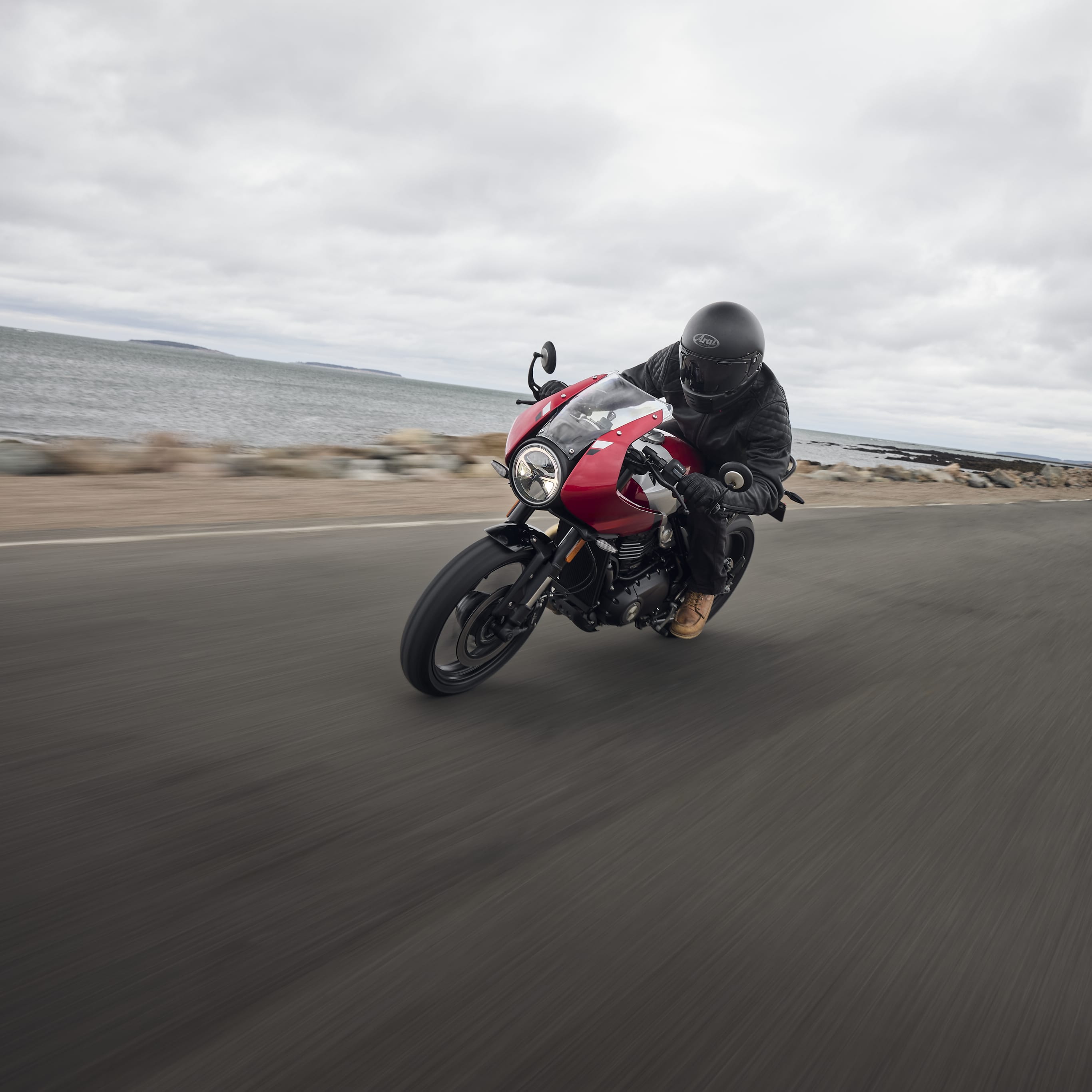 Un superbe design de café racer.