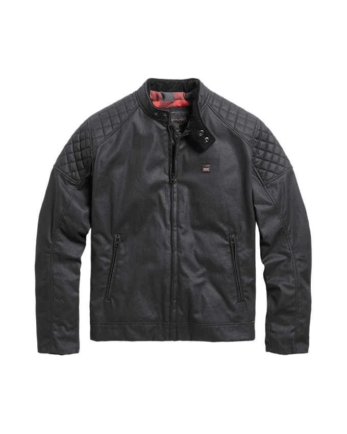Kirk Bikerjacke aus gewachster Baumwolle