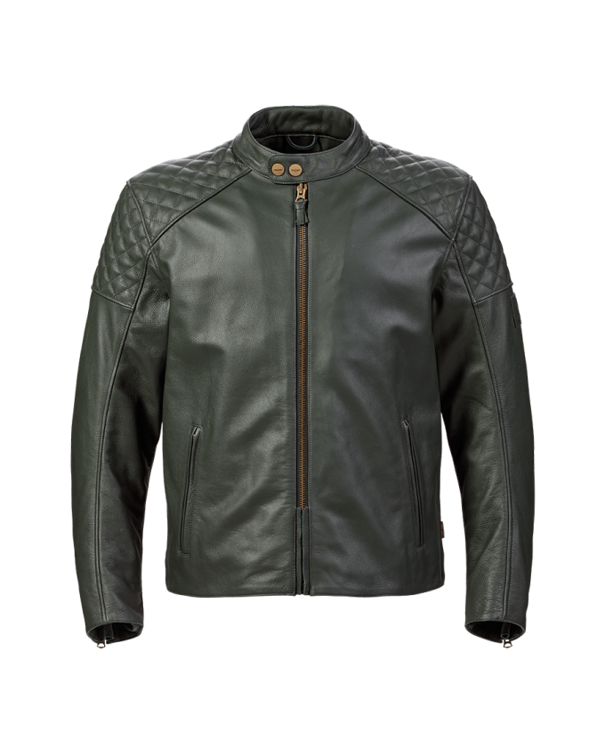 Braddan Leather Motorcycle Jacket