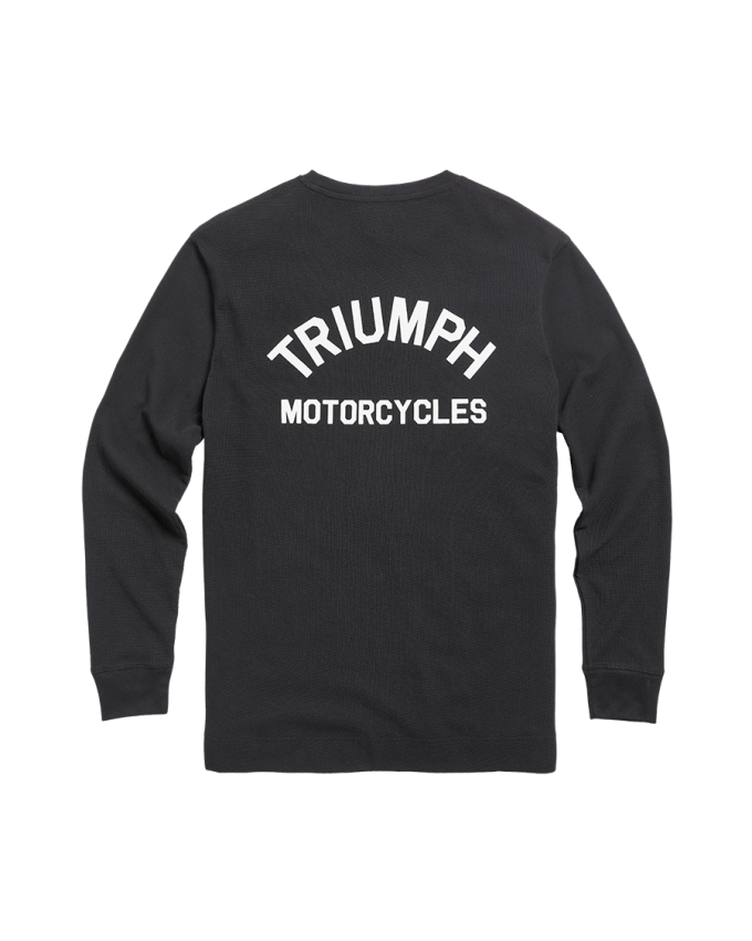 Dean Long Sleeve aus Waffelpiquéstoff