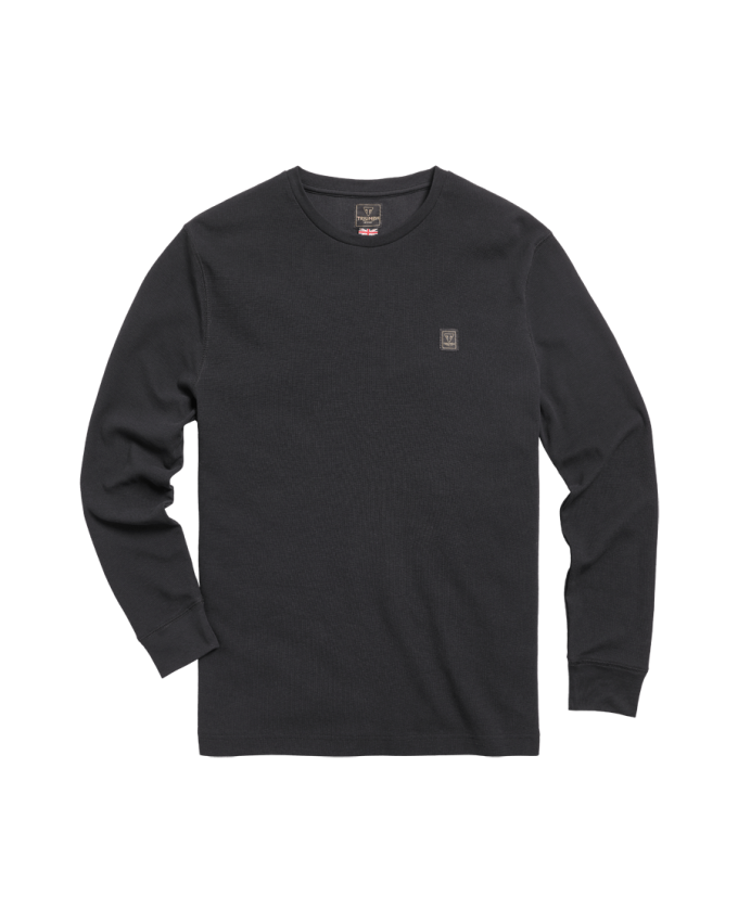 Dean Long Sleeve aus Waffelpiquéstoff