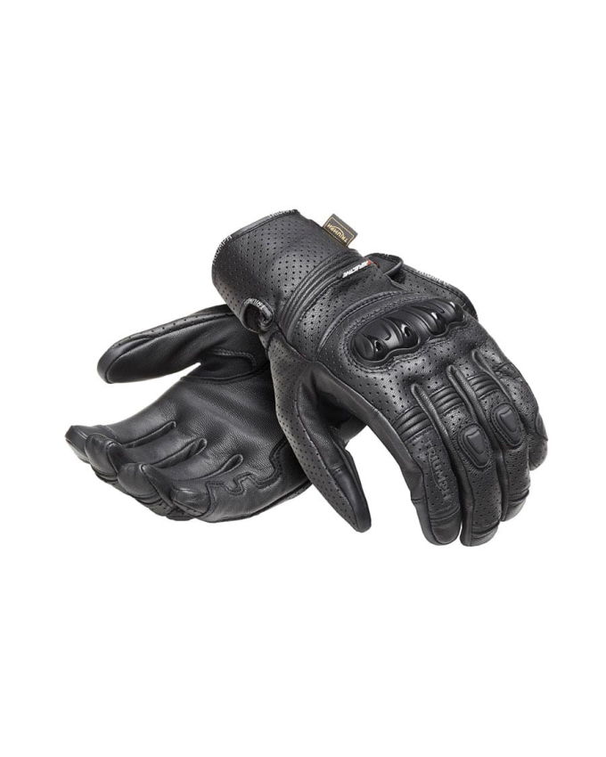 Gants en cuir perforé Jansson