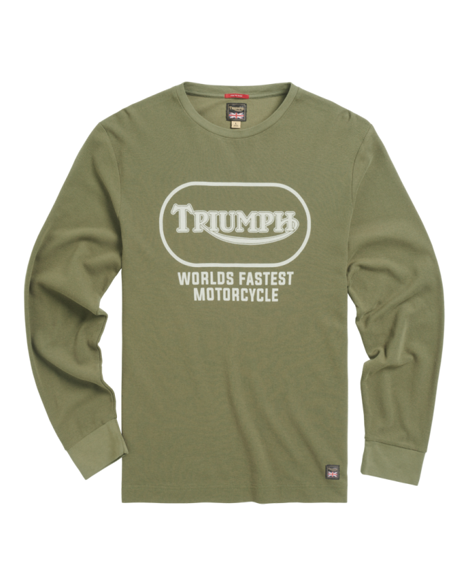 Fastest Long Sleeve Waffle Tee
