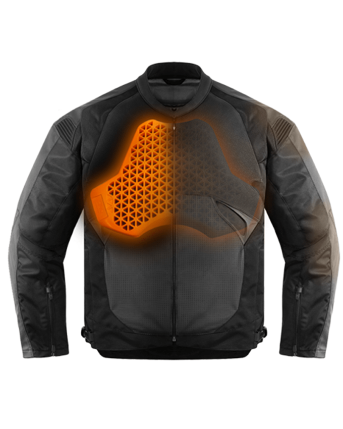 D3O® Split Chest Protector (Pair)
