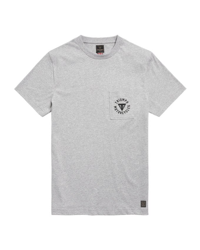 T-shirt à poche avec imprimé dans le dos Newlyn