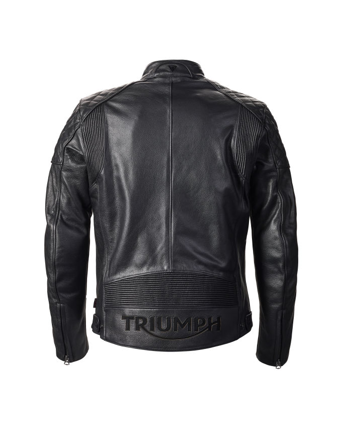 Blouson de moto en cuir Braddan