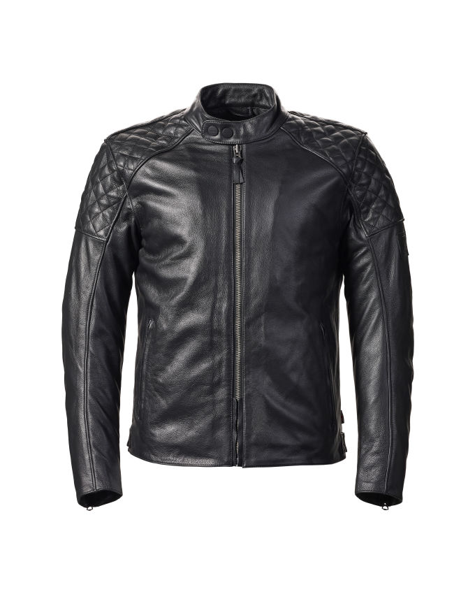 Blouson de moto en cuir Braddan