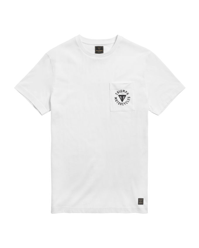 T-shirt à poche avec imprimé dans le dos Newlyn