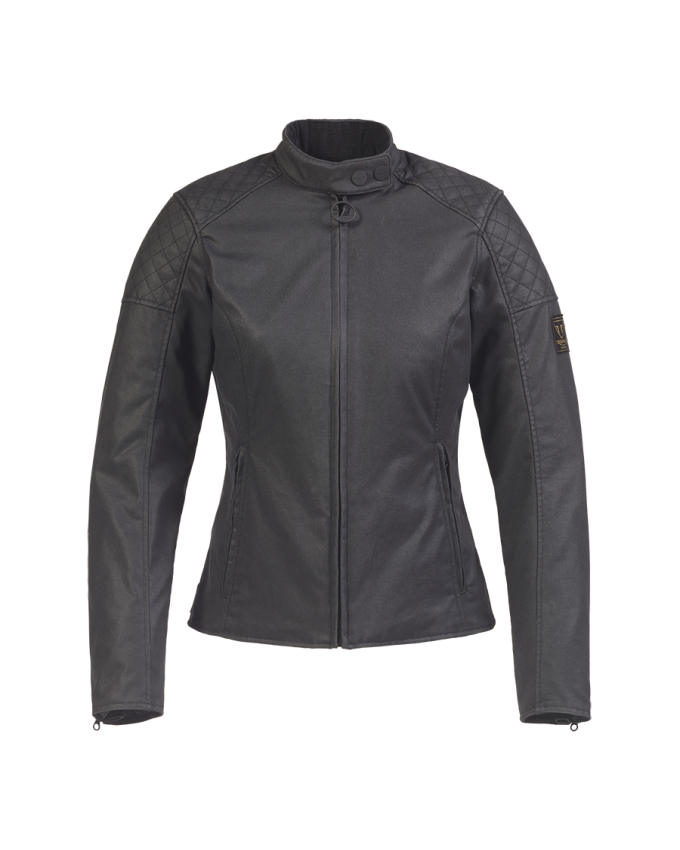 Blouson en coton ciré femme Braddan