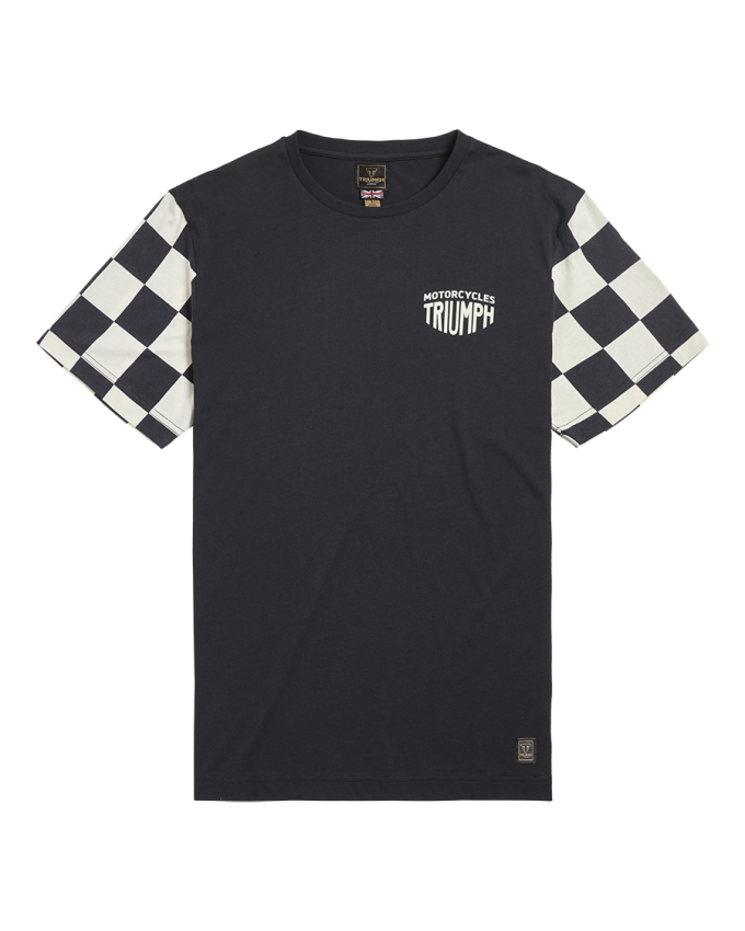 Preston Checkerboard Sleeve Tee