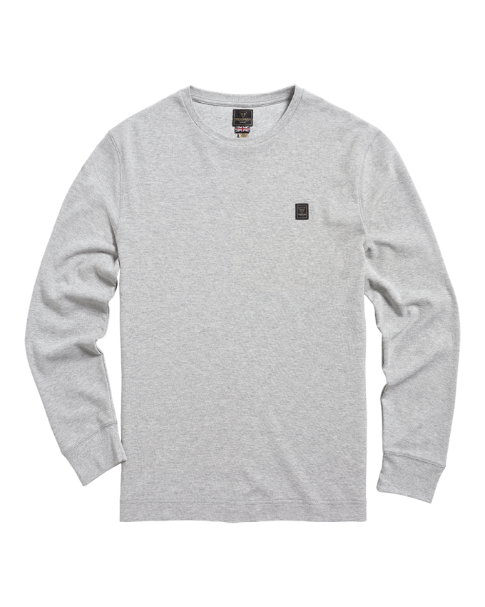 Dean Long Sleeve aus Waffelpiquéstoff