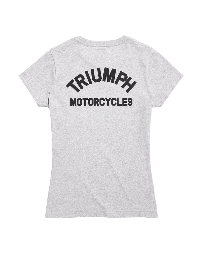 T-shirt à damiers avec poche Sydney pour femme