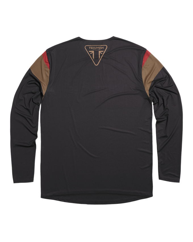 Intrepid gestreiftes Enduro Jersey