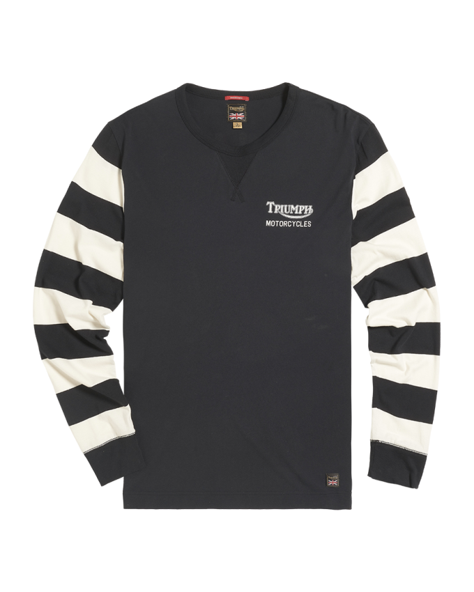 T-shirt à manches rayées Supertrack