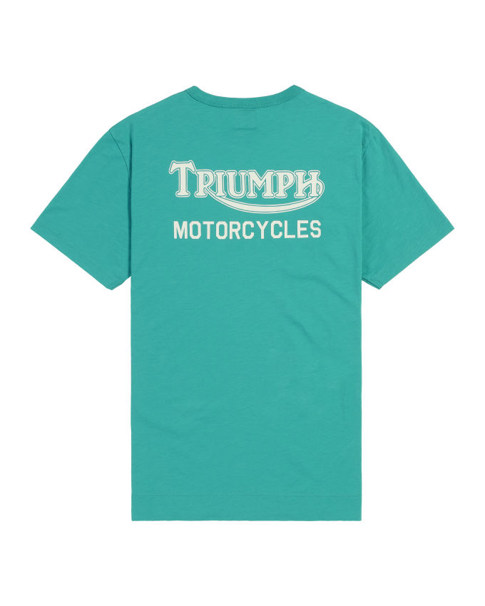 Adcote T-Shirt mit Rückenprint