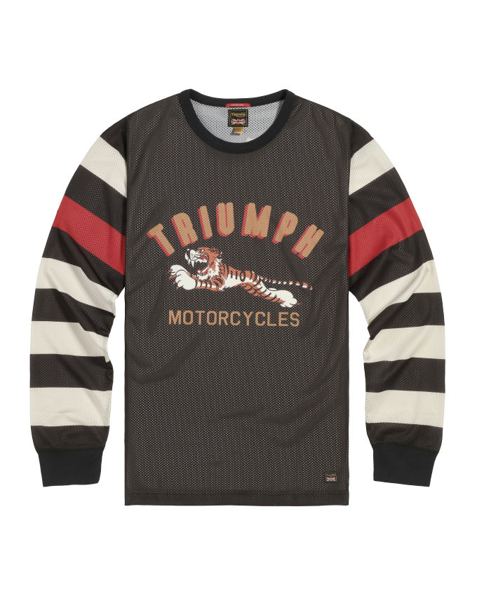 Haut Heritage Racing No. 110 noir, blanc cassé et doré
