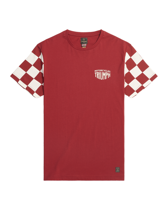 Preston Checkerboard Sleeve Tee