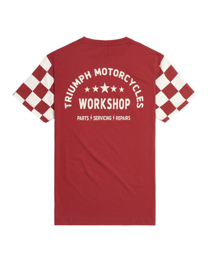 Preston Checkerboard Sleeve Tee