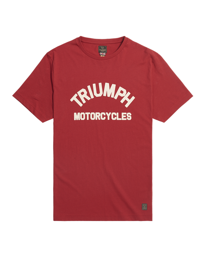 Burnham T-Shirt Mit Gewölbtem Logo