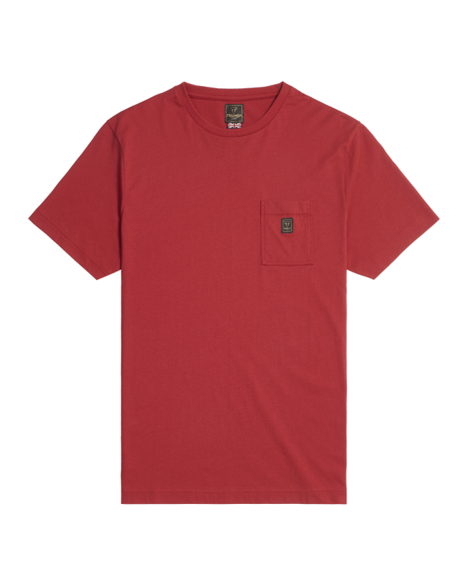 T-shirt à poche avec logo dans le dos Ditchling