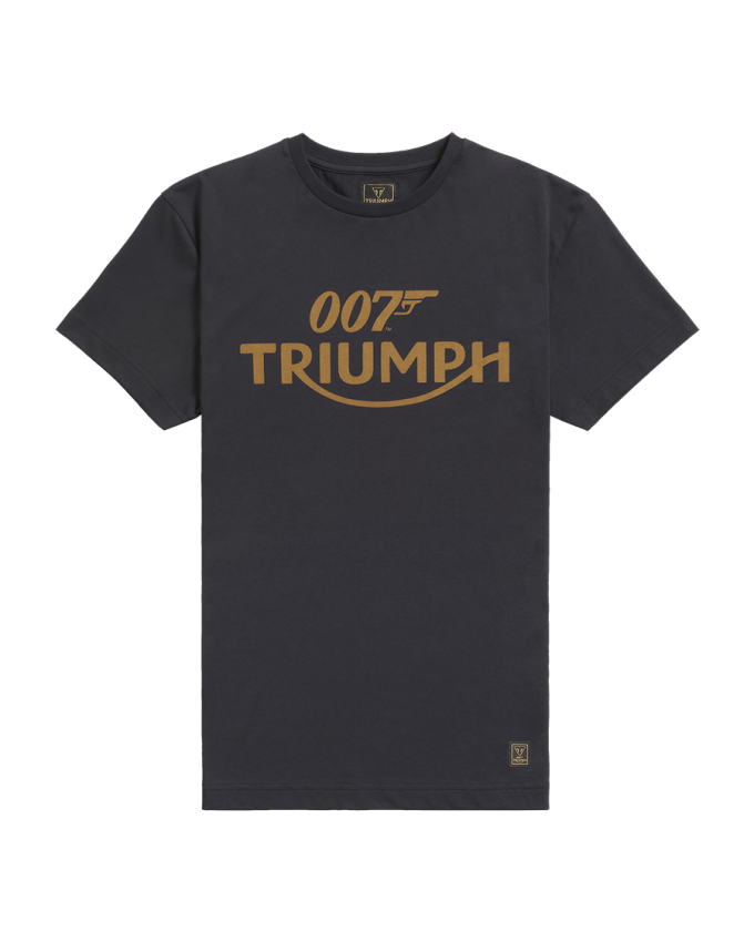 Triumph x 007™ Bond Edition T-Shirt in Schwarz