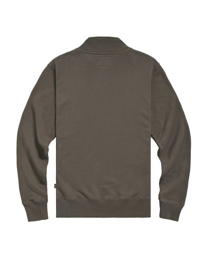 Ribble Quarter Zip Logo Sweatshirt