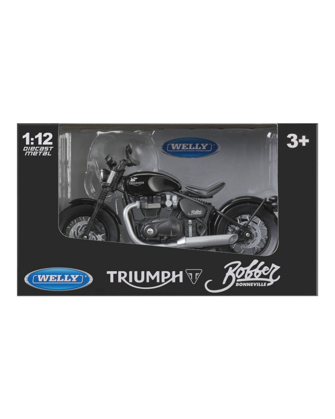 Modell der Triumph Bonneville Bobber im Maßstab 1:12