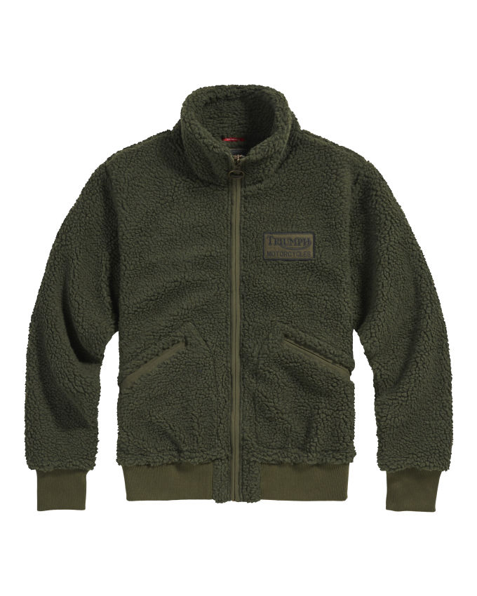 Roadhouse Jacke aus hochflorigem Fleece