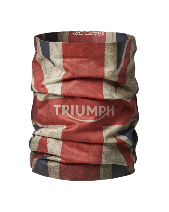 Tour de cou sans couture à séchage rapide Union Jack
