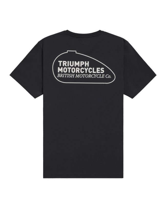 Refuel Tank Grafik-T-Shirt Mit Tasche