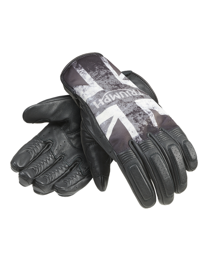 Blackjack Flag Lederhandschuhe
