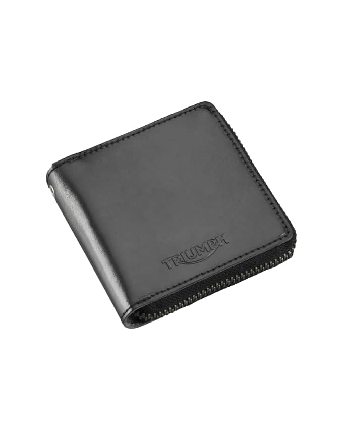 Triumph Leather Square Zip Wallet