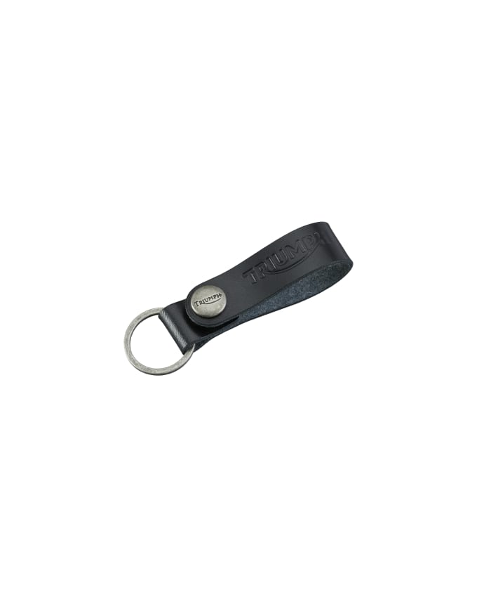 Triumph Leather Keyring