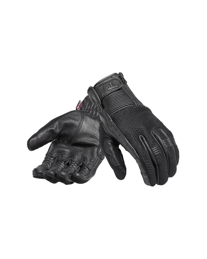 Raven Mesh Lederhandschuhe