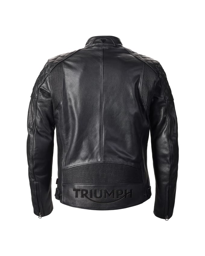 Blouson de moto en cuir Braddan