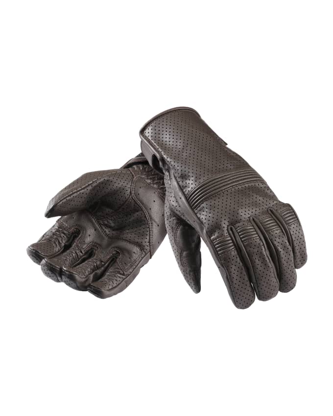 Cali Perforated Leather Gloves