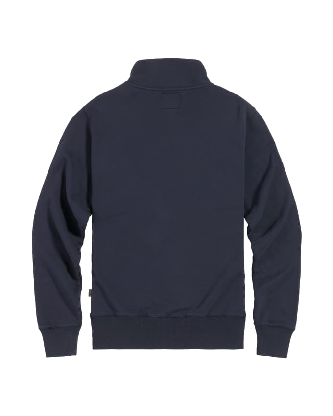 Ribble Quarter Zip Sweatshirt mit Logo