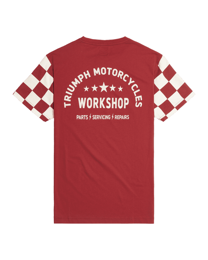 Preston Checkerboard Sleeve Tee