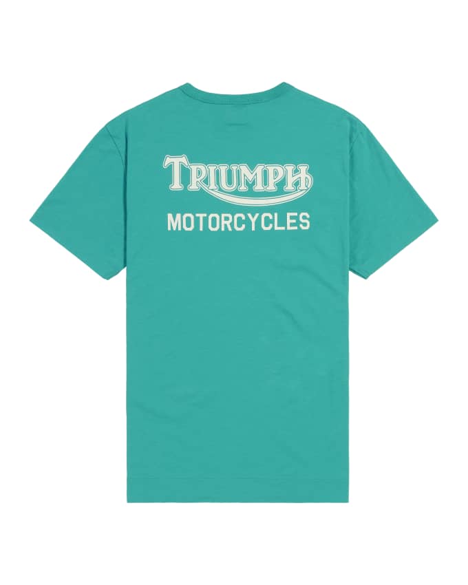 Adcote T-Shirt mit Rückenprint