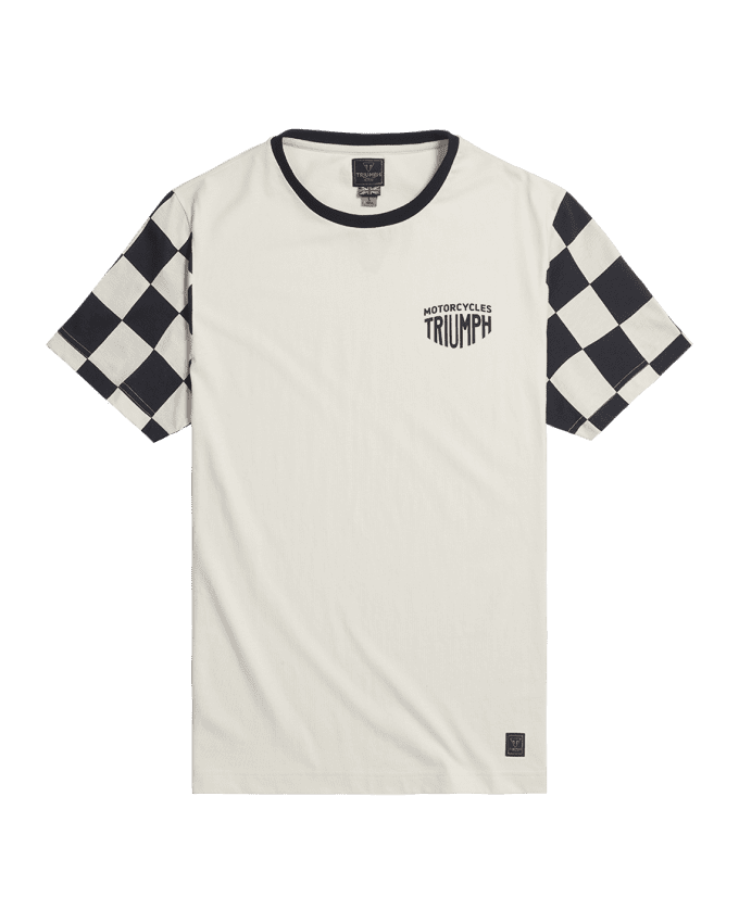 Preston Checkerboard Sleeve Tee